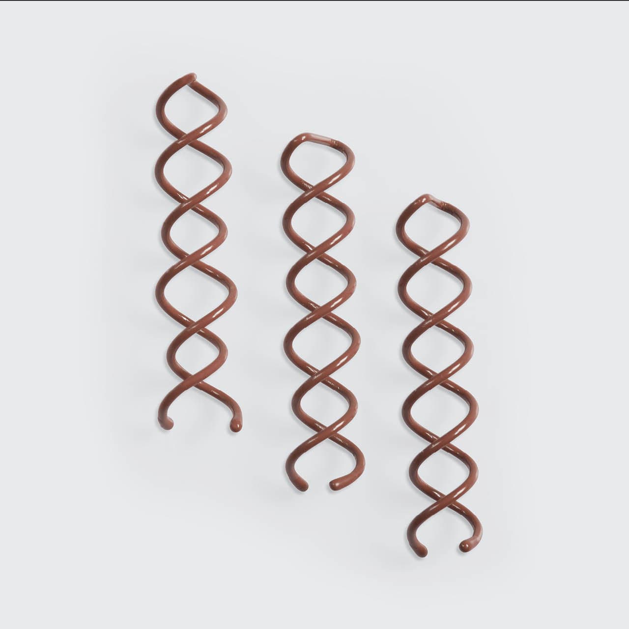 Alternative view of Brown Bun Twists 3pc Set