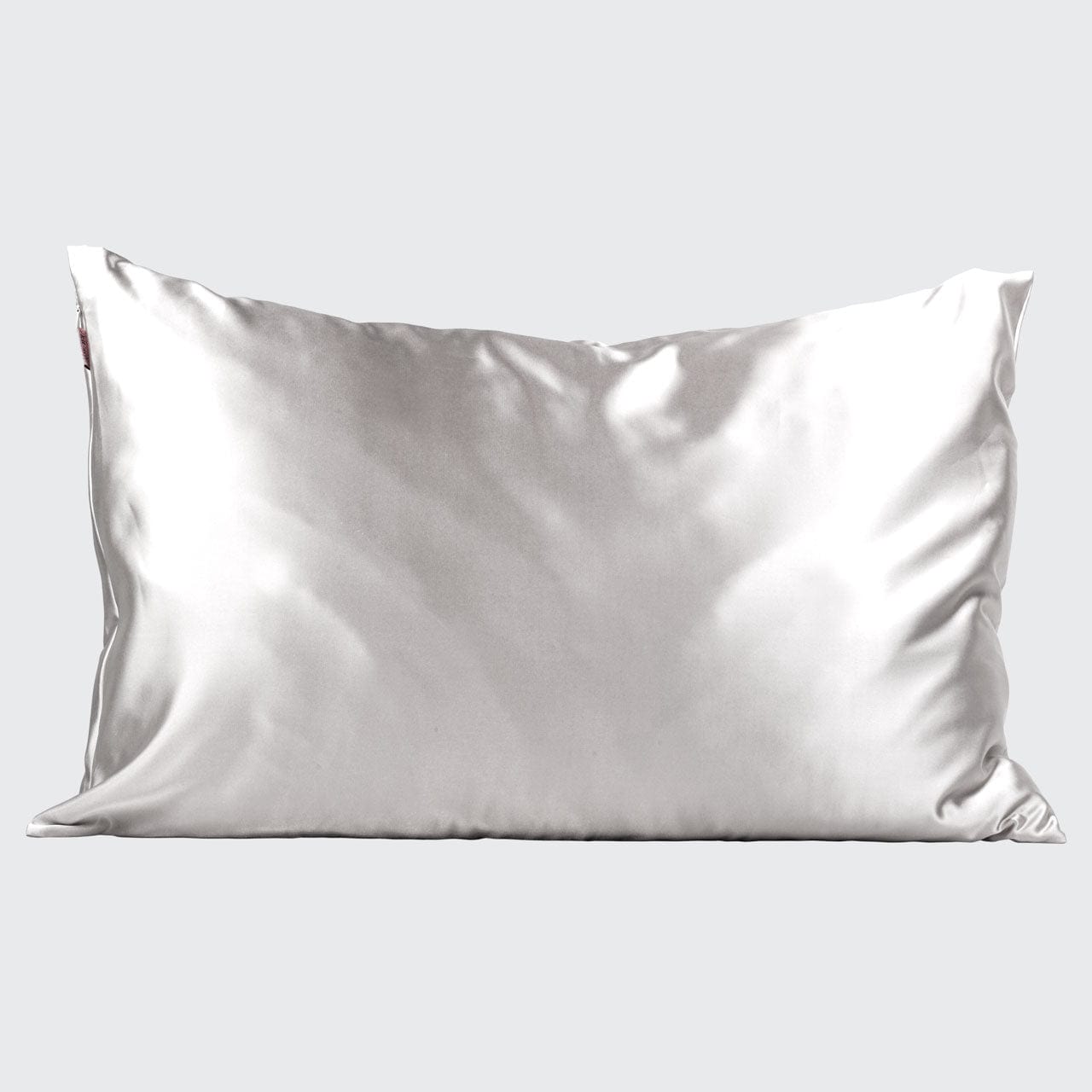 Alternative view of Satin Pillowcase in Silver