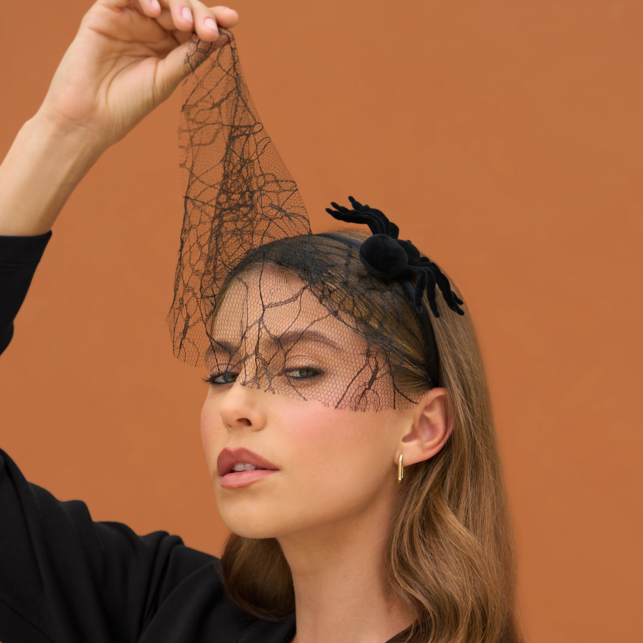 Spiderweb Veil Headband - Image 3