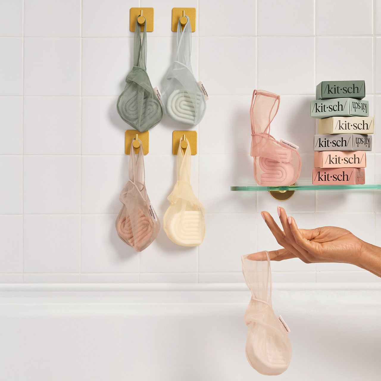 Castor Oil Conditioner Bar Saver Bag - Image 3