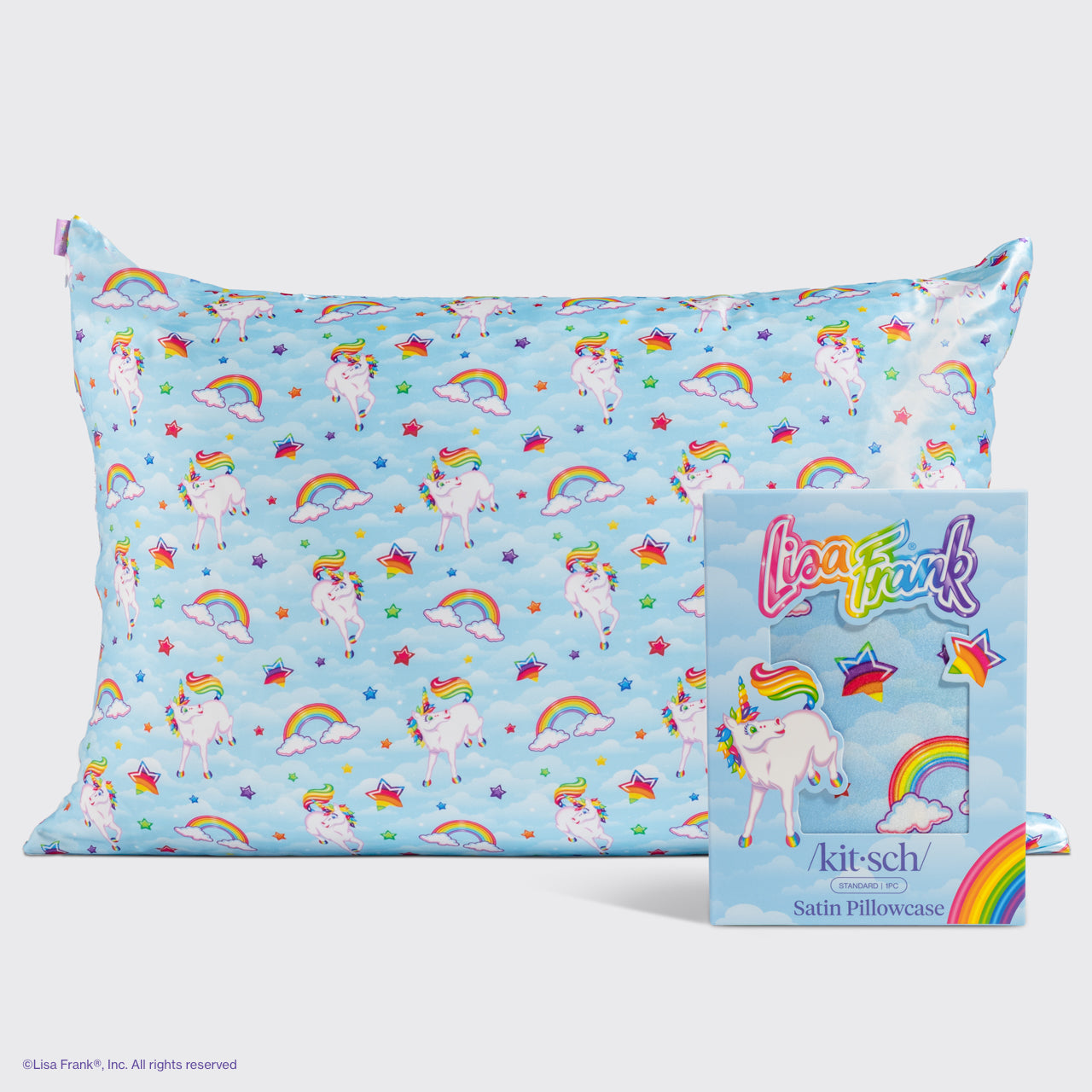 Lisa Frank x Kitsch Satin Pillowcase in Markie