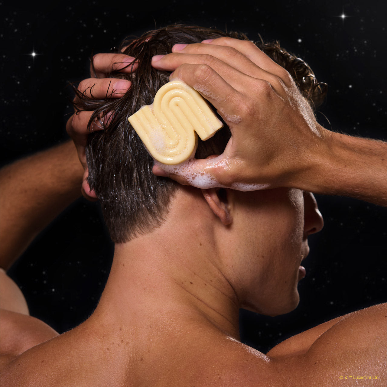 Star Wars & Kitsch Rice Water Protein Strengthening Solid Shampoo - C-3PO - Image 5