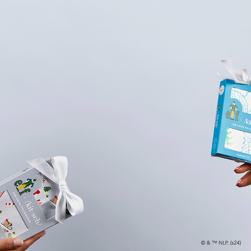 Kitsch x Elf Satin Pillowcase in North Pole - King - Image 5