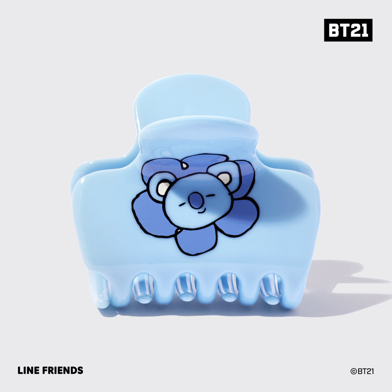 Alternative view of Kitsch x BT21 Cloud Claw Clip in KOYA