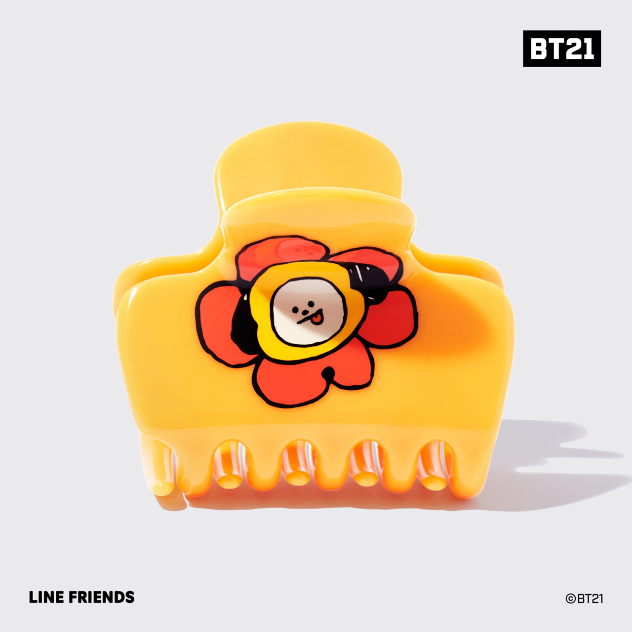 Alternative view of Kitsch x BT21 Cloud Claw Clip in CHIMMY