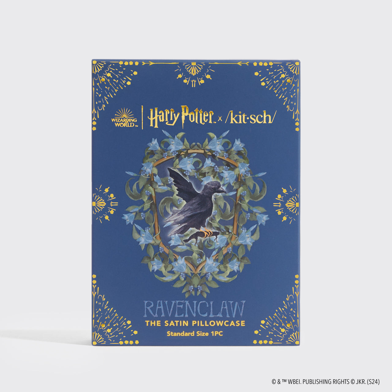 Kitsch x Harry Potter Satin Pillowcase in Ravenclaw - Image 3