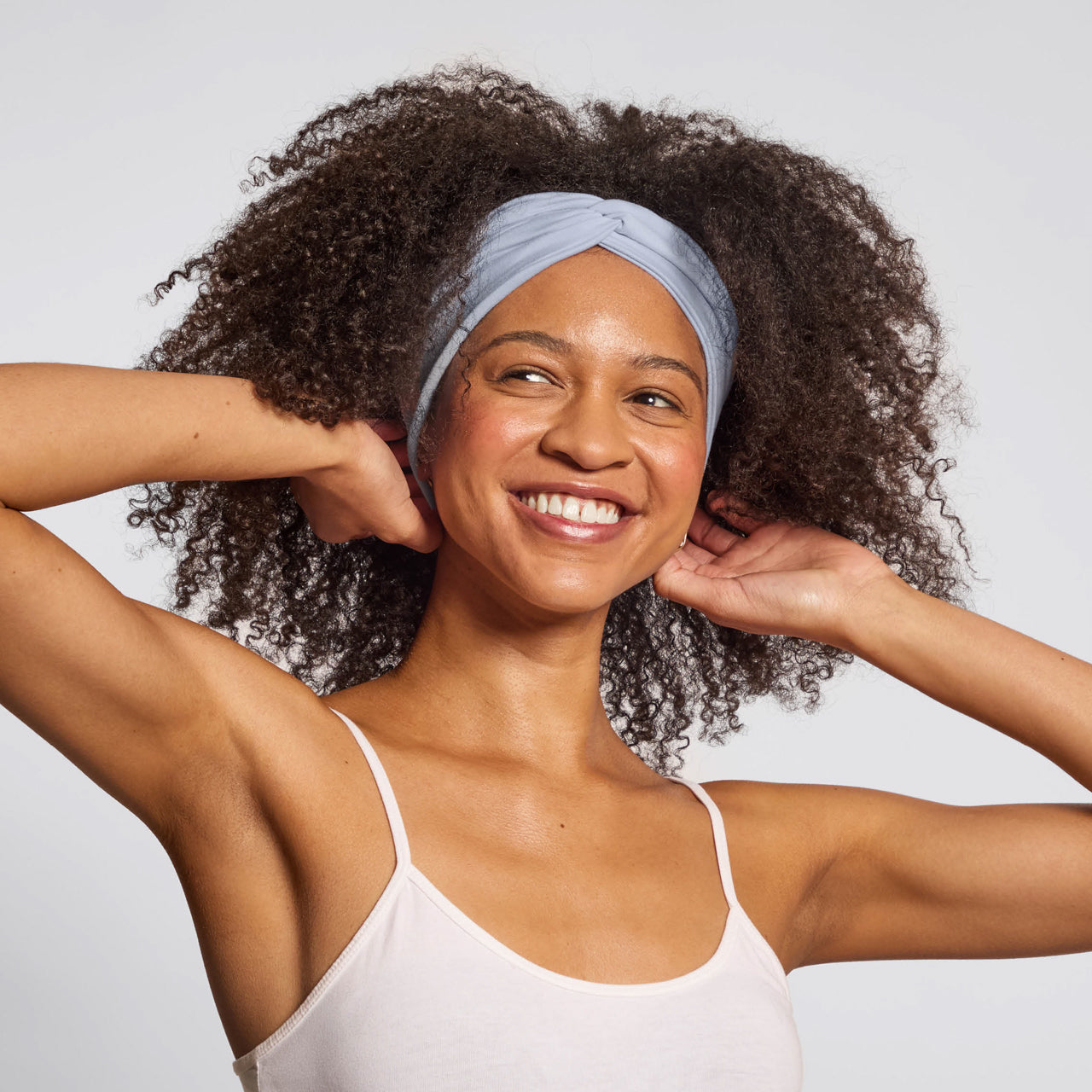 Garden Bouquet Wide Twist Headbands 2pc Set - Image 4