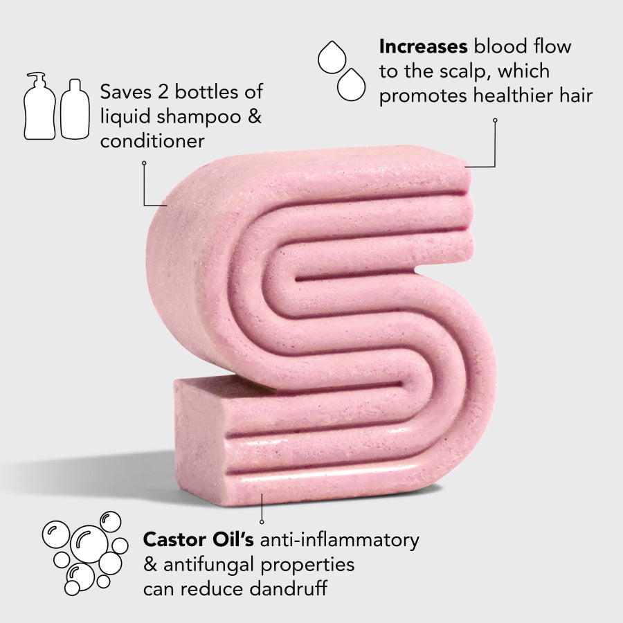 Castor Oil Nourishing Shampoo Bar - Image 3