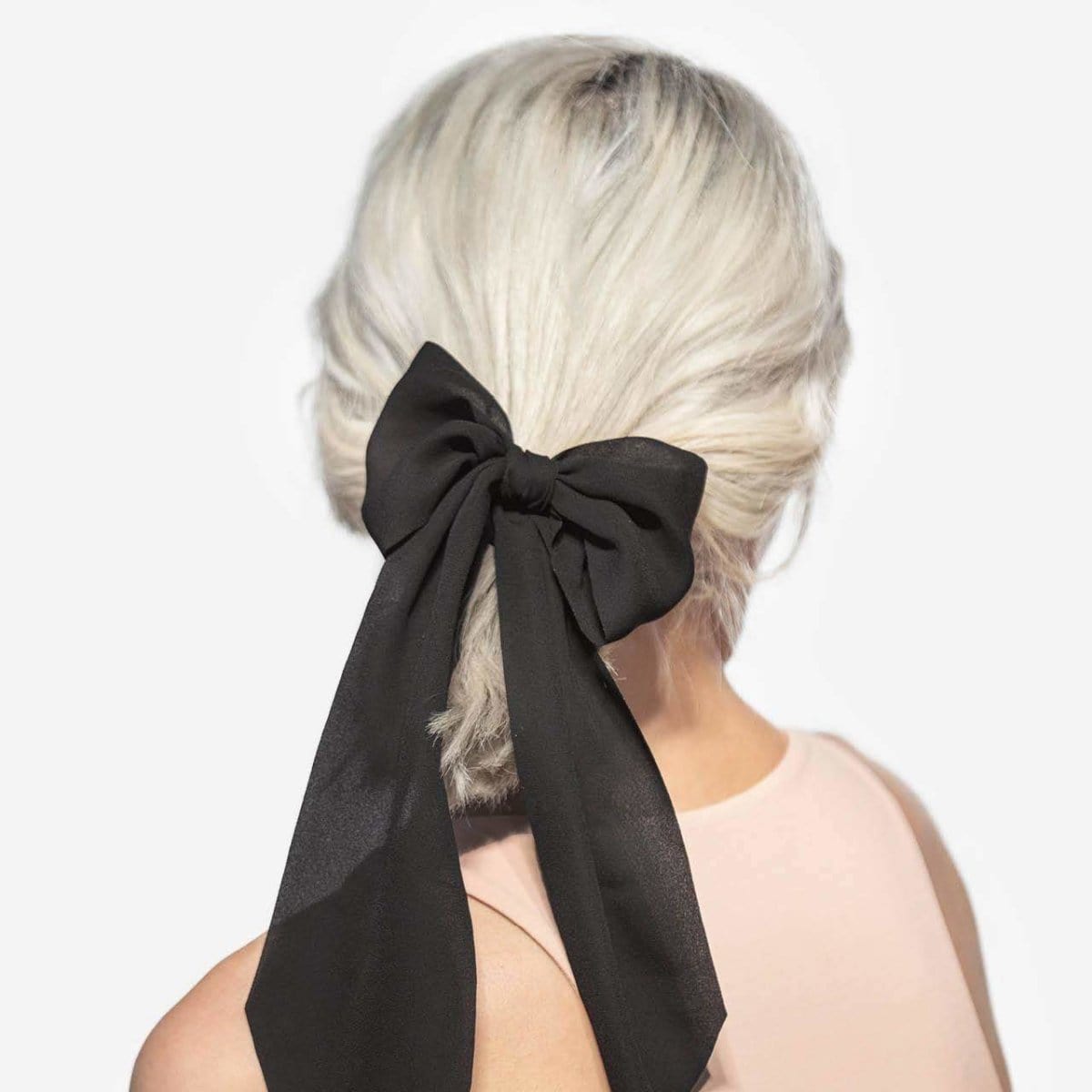Alternative view of Crepe Scarf Scrunchies 2pc- Moss