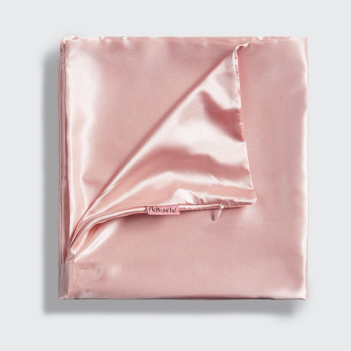 Satin Pillowcase in Blush - King - Image 4