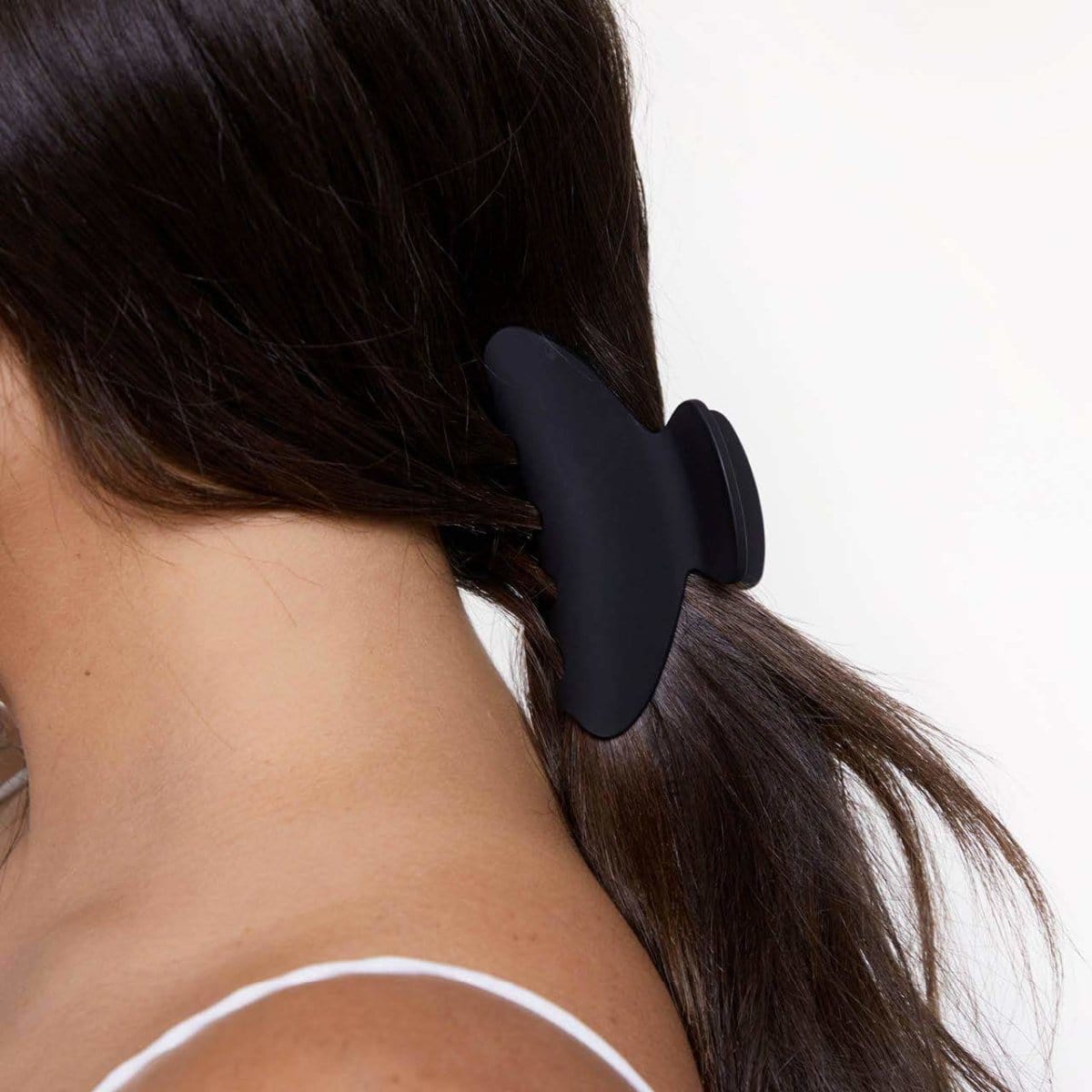 Black & Tort Curved Claw Clips 2pc Set - Medium - Image 3